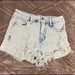 Tinseltown Distressed Stretch Shorts Sz 0